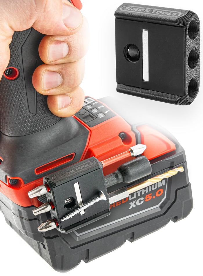 Universal Magnetic Bit Holder for Drills & Impact Drivers
