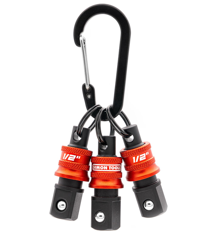 Socket Holder Keychain Set (3-Pack)